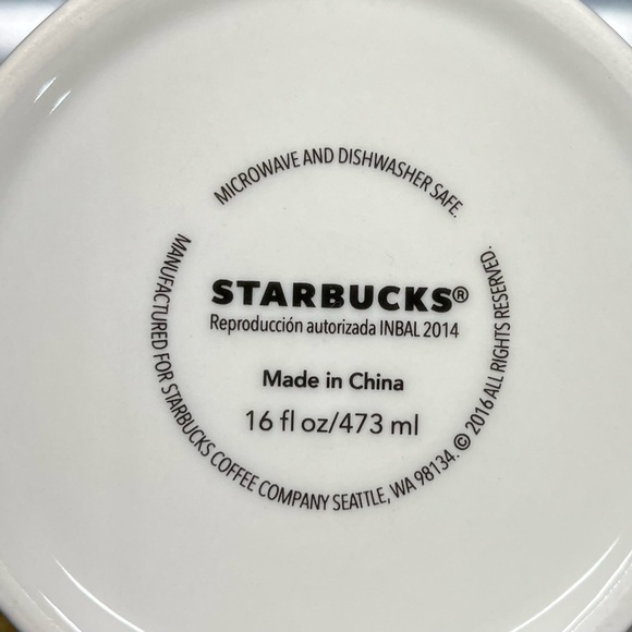 Starbucks Coffee Cup Mug 16 Ounce Icon City Series Ciudad de Mexico 2016 - Picture 5 of 5